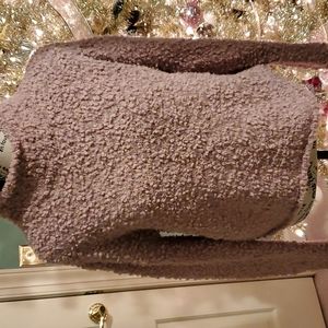 PINK ROSE SWEATER SZ M